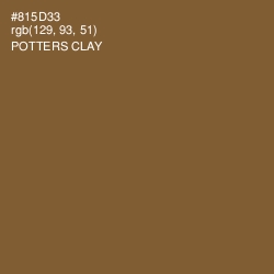 #815D33 - Potters Clay Color Image